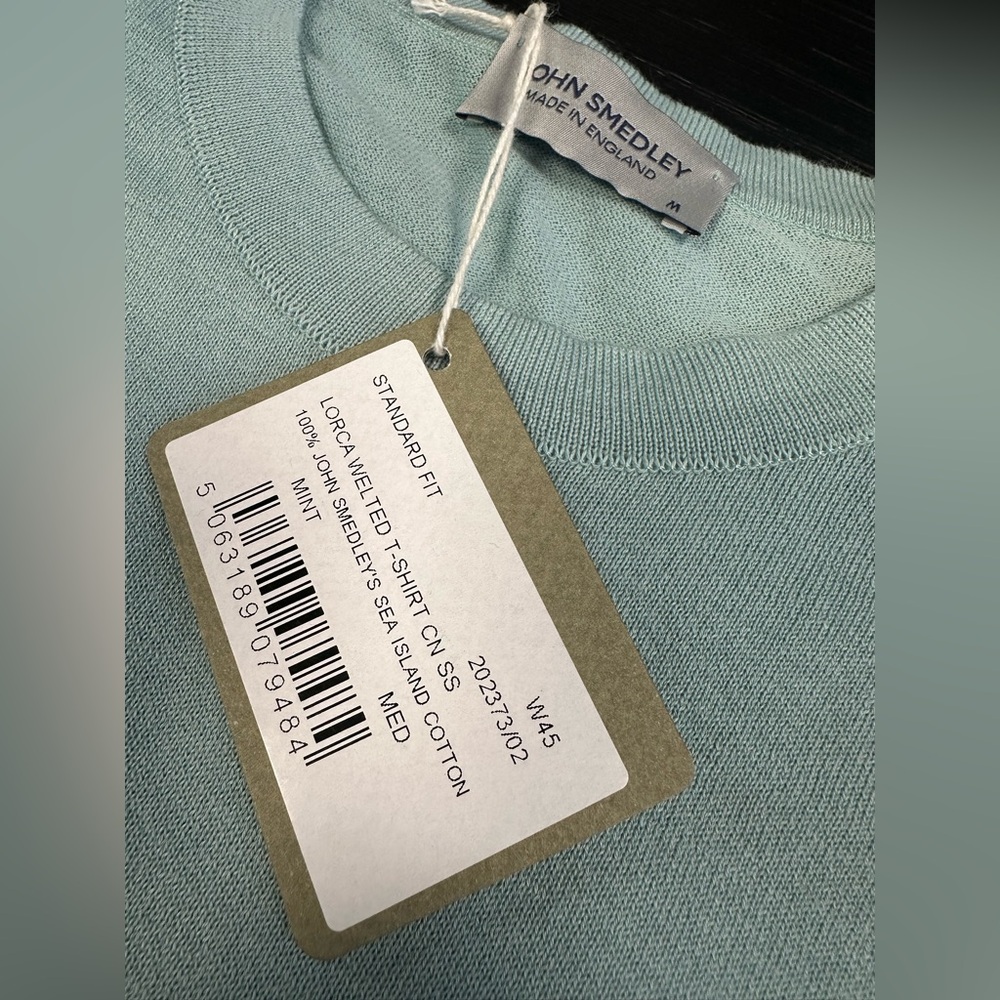John Smedley Lorca Crew Neck Brand New W/Tags